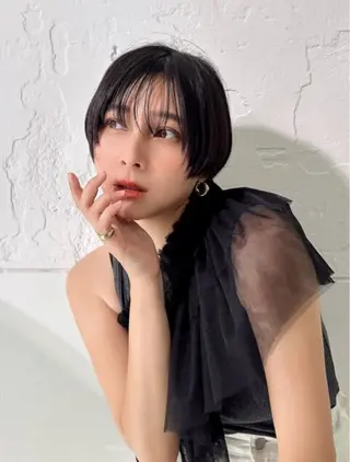 ショート 透明感🩷／艶髪 💗Misakiのヘアスタイル