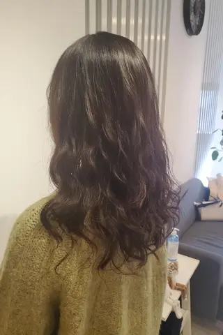 カラー セミロング 北九州美容室 🕊️わかな✂︎のヘアスタイル
