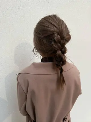 セミロング ヘアアレンジ 「sumi」 AMIのヘアスタイル