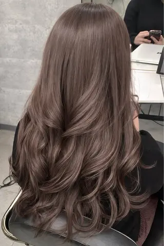 ロング カラー エクステ ダブルカラー新宿のヘアスタイル