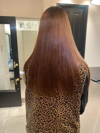 ロング カラー パーマ riria/ボブ /透明感カラー🎀のヘアスタイル