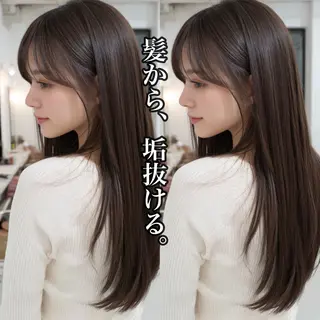 ロング 🩵U-topia 🩵高田　青空🩵のヘアスタイル
