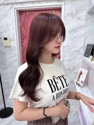 ロング 💖レイヤー×美髪 💖momoのヘアスタイル