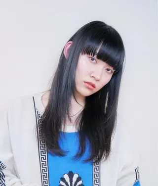 ミディアム カラー DAICHI inity心斎橋のヘアスタイル