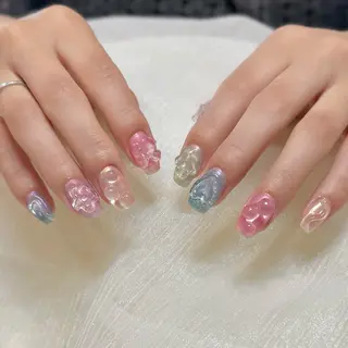 ネイル 新井 ひなののネイルデザイン