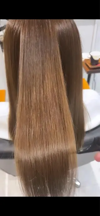 ロング 丹羽大喜 縮毛矯正/美髪矯正のヘアスタイル