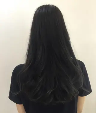 セミロング ロング カラー ﾊｲﾄｰﾝ/ｼｮｰﾄ 村上淳乃🐥のヘアスタイル