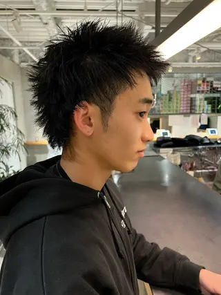 メンズ Nikiita リコのヘアスタイル