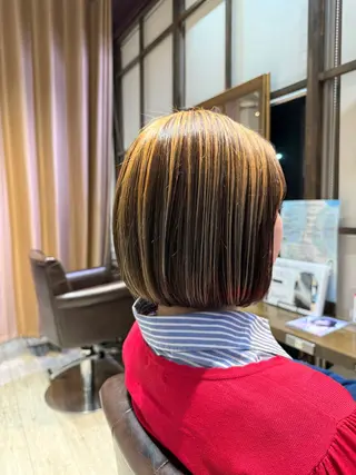 カラー ハイトーン✨髪質改善 ✨スパ得意✨ミヤタのヘアスタイル