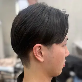 メンズ フェザーパーマ🦋 毛流れ🖤ayaneのヘアスタイル