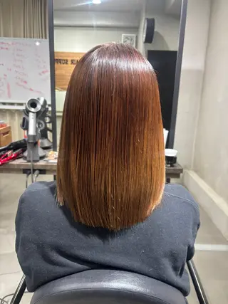 ミディアム TELAHAIR 石岡♡Rinaのヘアスタイル