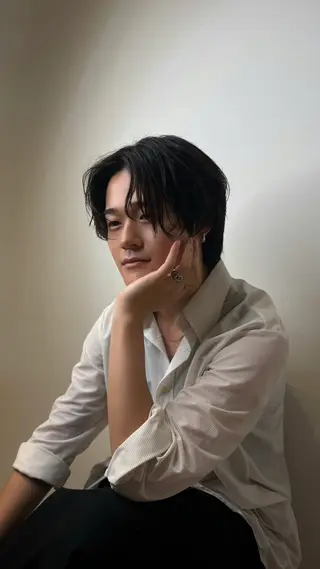 メンズ シャドウ🐾✖️ 波巻き🌊/AOIのヘアスタイル