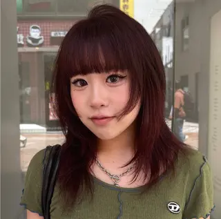 ロング カラー ブラウン/レイヤー ココトキ🌺のヘアスタイル