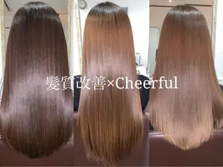 セミロング 髪質改善エイジングケ ア専門美容室チアフルのヘアスタイル