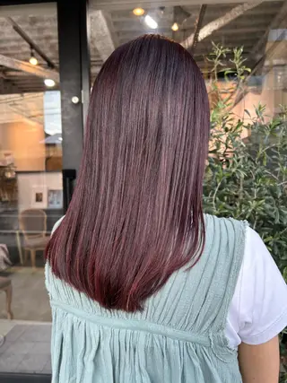 ロング 木村 陽菜のヘアスタイル