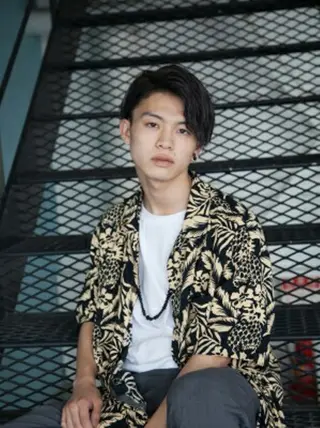 ミディアム メンズ パーマ 髪質改善サロン✨OR ANGE⭐️STARのヘアスタイル