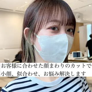 ミディアム カラー レイヤー専門家 ダブルカラー修のヘアスタイル