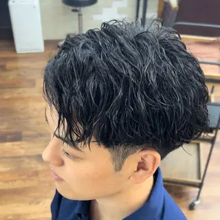 パーマ メンズ Rikito .のヘアスタイル