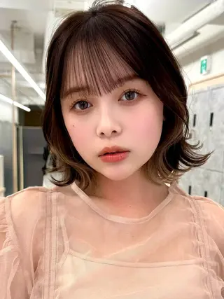 ミディアム 三鷹で1番ショート ボブをカットする新谷のヘアスタイル