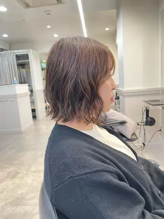 ショート パーマ 木下英治/ボブ ショート銀座のヘアスタイル