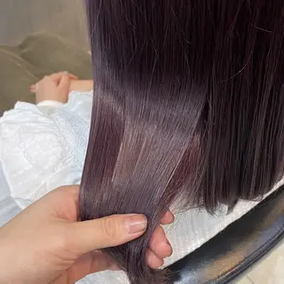 カラー 暖色🍎透明感カラー 🩵小林かりんのヘアスタイル