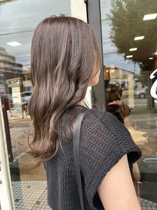 セミロング 立野 希沙のヘアスタイル