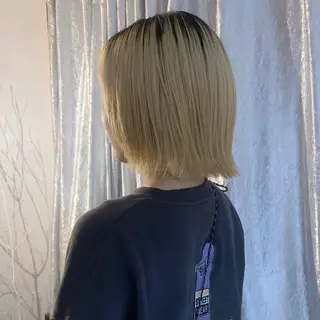 ミディアム 中村 功樹のヘアスタイル