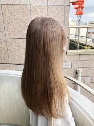 セミロング カラーアンドケアリタ kitamuuuのヘアスタイル