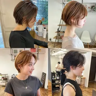 ショート 三浦 ふたばのヘアスタイル
