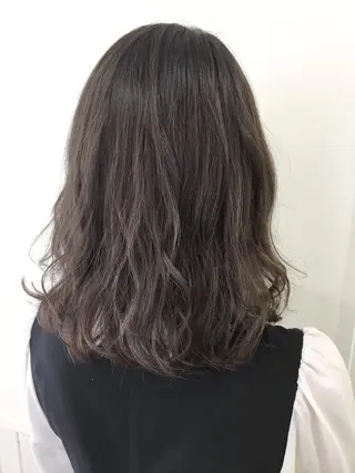 ミディアム カラー 代表🎀 ふわモテ愛 され髪🩷yumiのヘアスタイル
