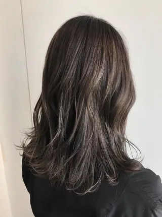 ミディアム カラー 中塚 義人のヘアスタイル