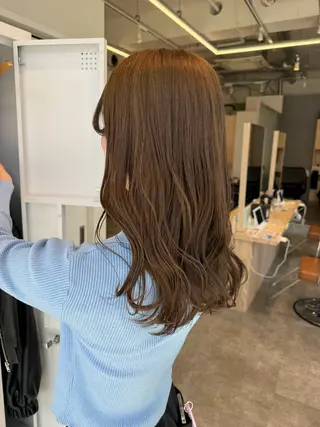 ロング カラー yuka🥕 橿原神宮前のヘアスタイル