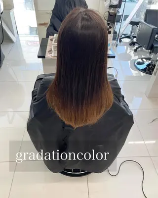 ミディアム カラー ⭐️無料！カット モデル募集⭐️夕貴のヘアスタイル