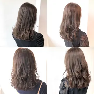 カラー 💖ブリーチなし透明 感💖ASAHIのヘアスタイル
