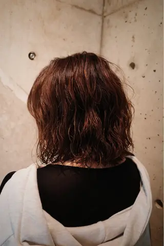 ショート パーマ 宮崎 恵多のヘアスタイル