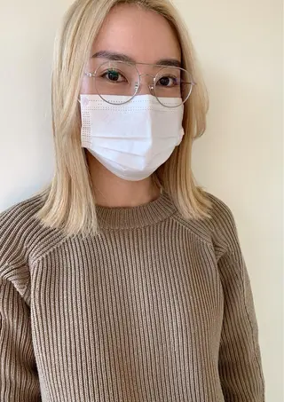 ミディアム カラー AR.MARA サトウヒカルのヘアスタイル