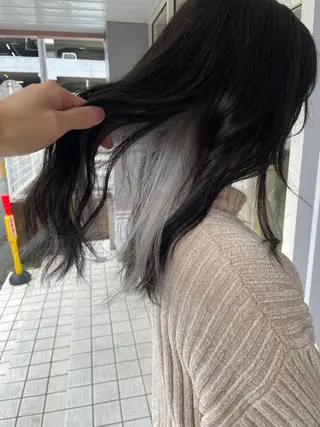 ロング 中司 優樹のヘアスタイル