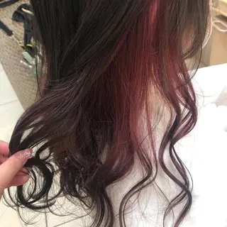 セミロング 副店長 星野 梨南葉のヘアスタイル