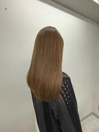 カラー 透明感♡くすみカラー shiori/小岩のヘアスタイル