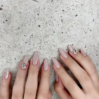 ロング カラー パーマ ヘアアレンジ メンズ キッズ ネイル マツエク・マツパ Salon Ｋのネイルデザイン