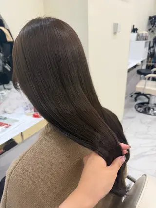 ロング 韓国🇰🇷髪質改善 Chisaki치사키のヘアスタイル