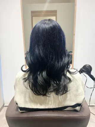 ロング 大宮レイヤーカット× 透明感カラー　rioのヘアスタイル