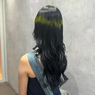 ロング ❤️‍🔥シールエク ＋カラー京❤️‍🔥のヘアスタイル