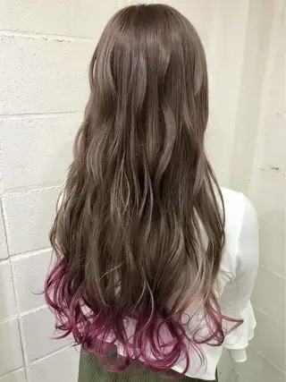 ロング カラー 松本|似合わせ眉 ×まつげパーマ×ヘアの眉毛・アイブロウイメージ