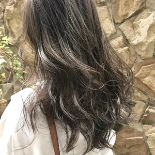 ロング 🌿earth亀有店 【緑髪のノブ】🌿のヘアスタイル