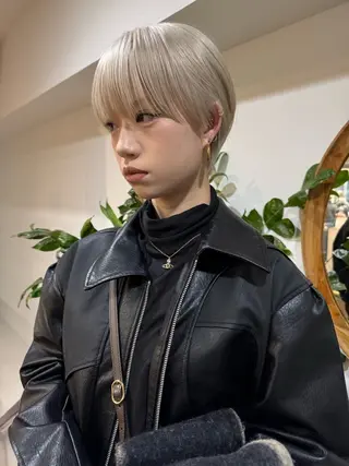 ショート ボブカット 💎坪谷のヘアスタイル