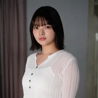 ミディアム カラー 森亨/レイヤーカット /髪質改善ストレートのヘアスタイル