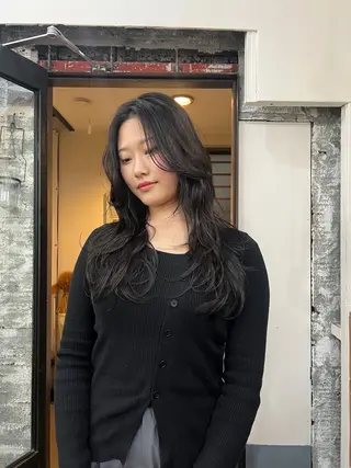 ロング 🌈いけだ あみ🌷のヘアスタイル