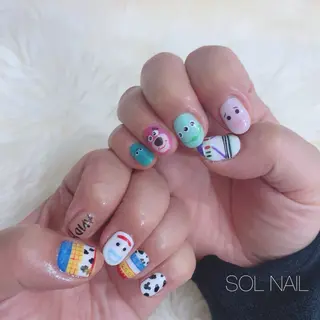 ネイル SOL NAILのネイルデザイン
