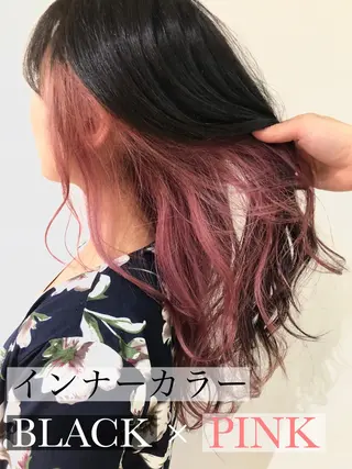 セミロング カラー 海外レイヤー/ レイヤーカット/和田のヘアスタイル